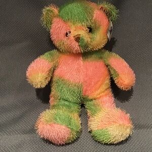 New stuffed multicoloured bear